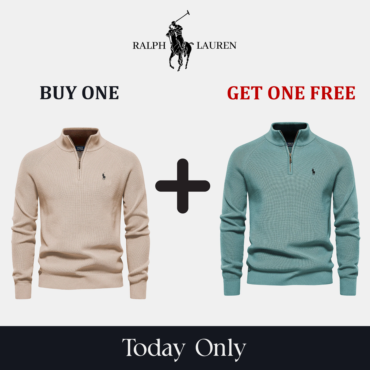 Zip Sweater: Get 2 for the Price of 1