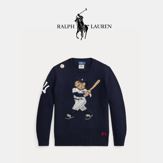 Knit Sweater with R&L Front Print