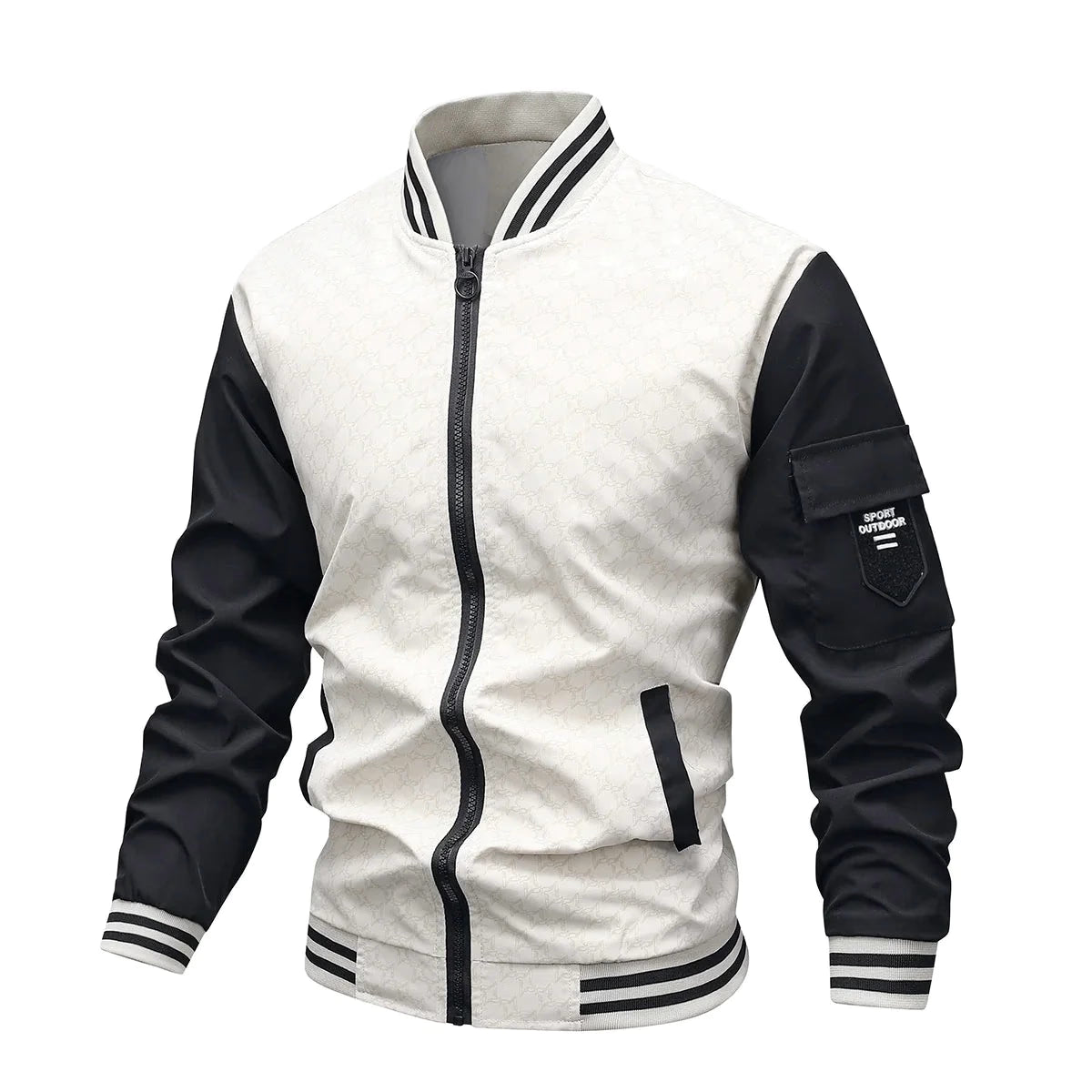 Men’s Lightweight Windbreaker Bomber Jacket