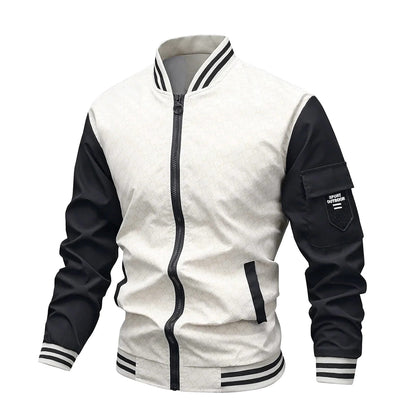 Men’s Lightweight Windbreaker Bomber Jacket