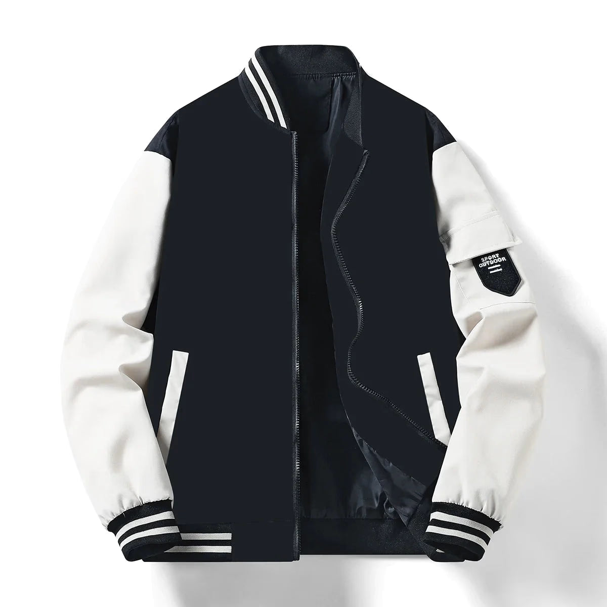 Men’s Lightweight Windbreaker Bomber Jacket
