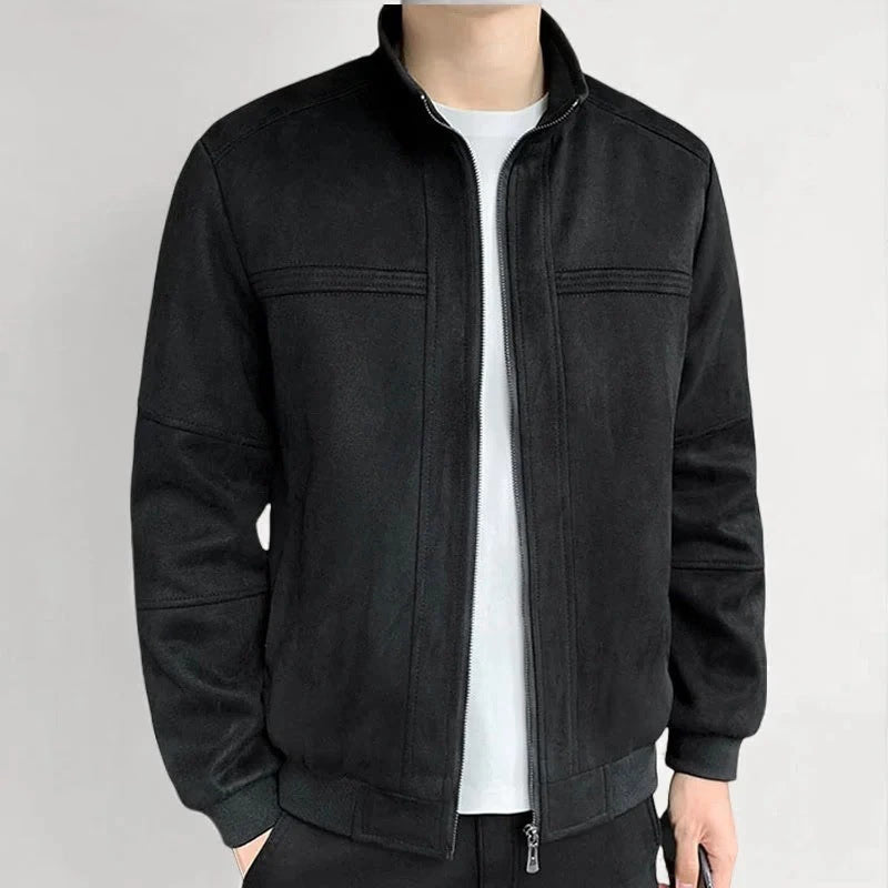 Regent Velvet Suede Coat