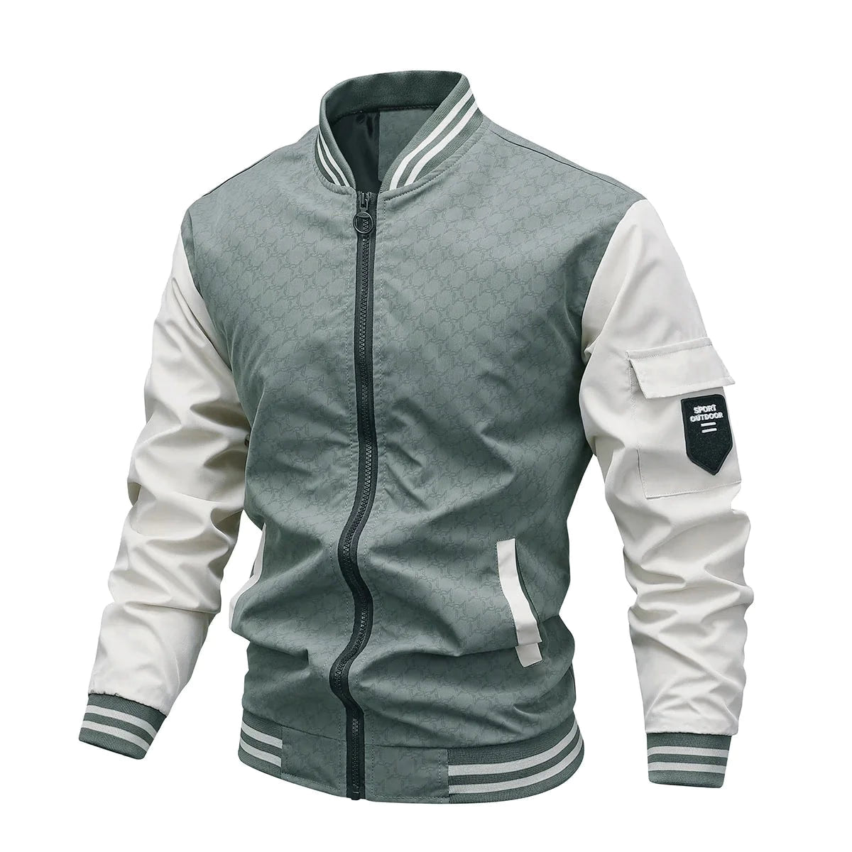 Men’s Lightweight Windbreaker Bomber Jacket