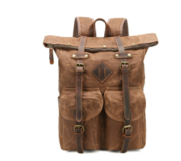 Mitchell - Vintage Waxed Mountaineering Travel Backpack