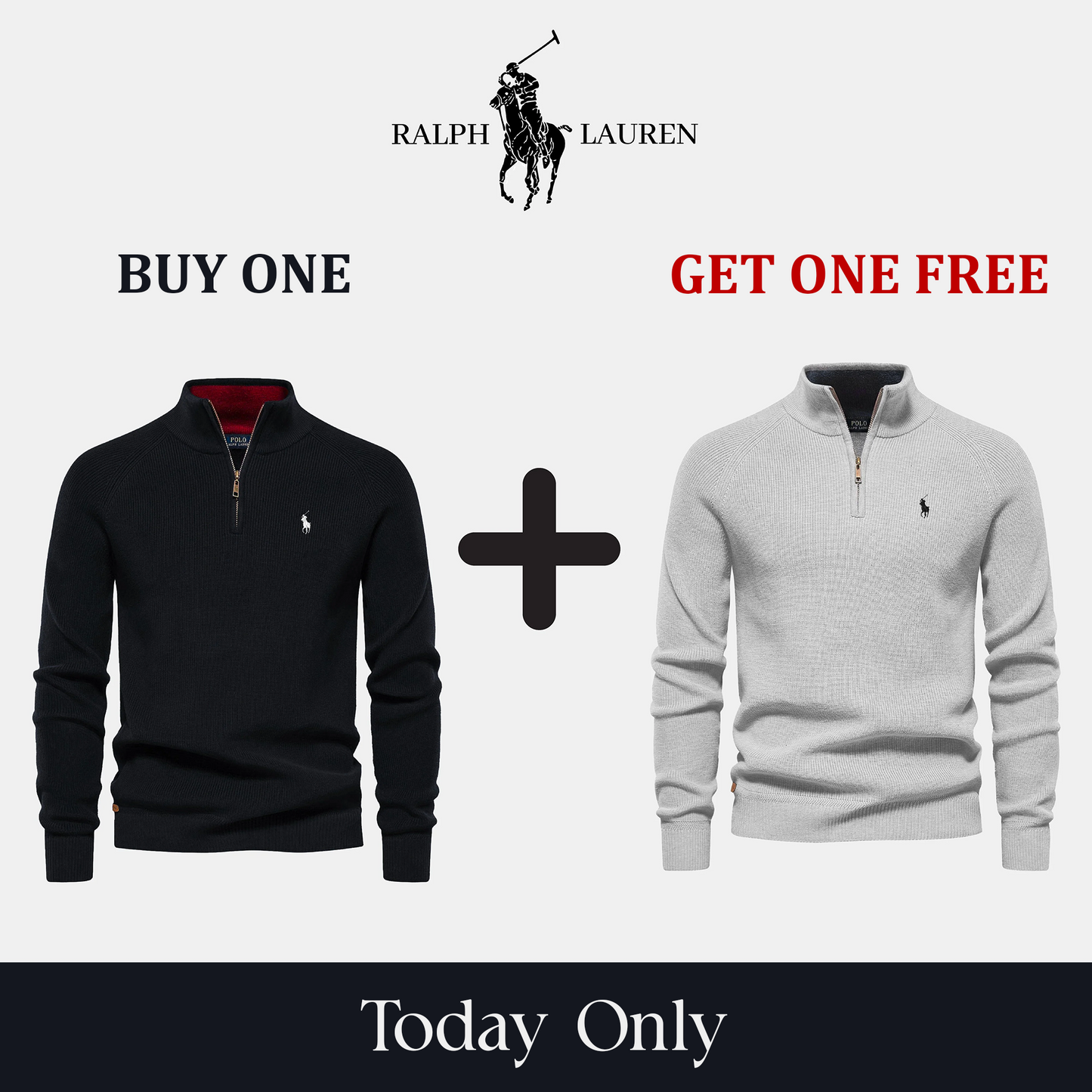 Zip Sweater: Get 2 for the Price of 1