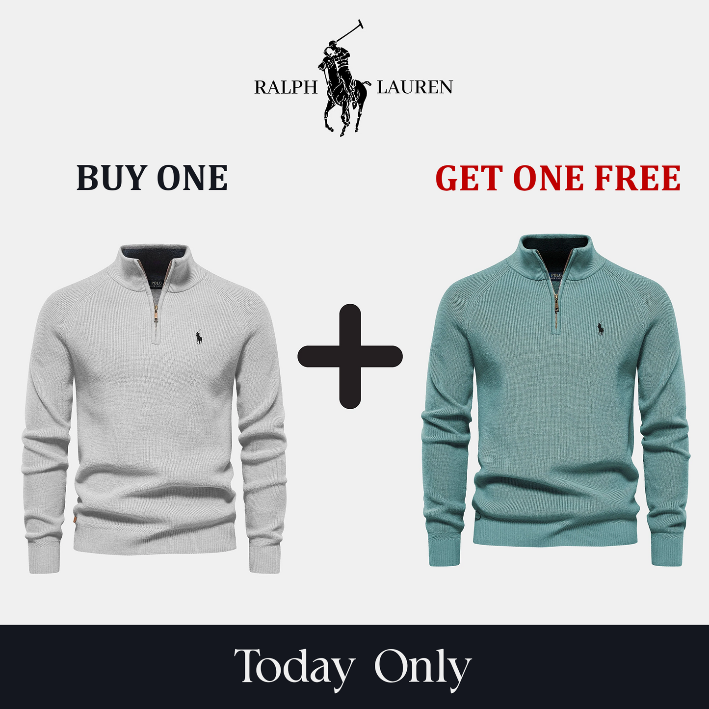 Zip Sweater: Get 2 for the Price of 1