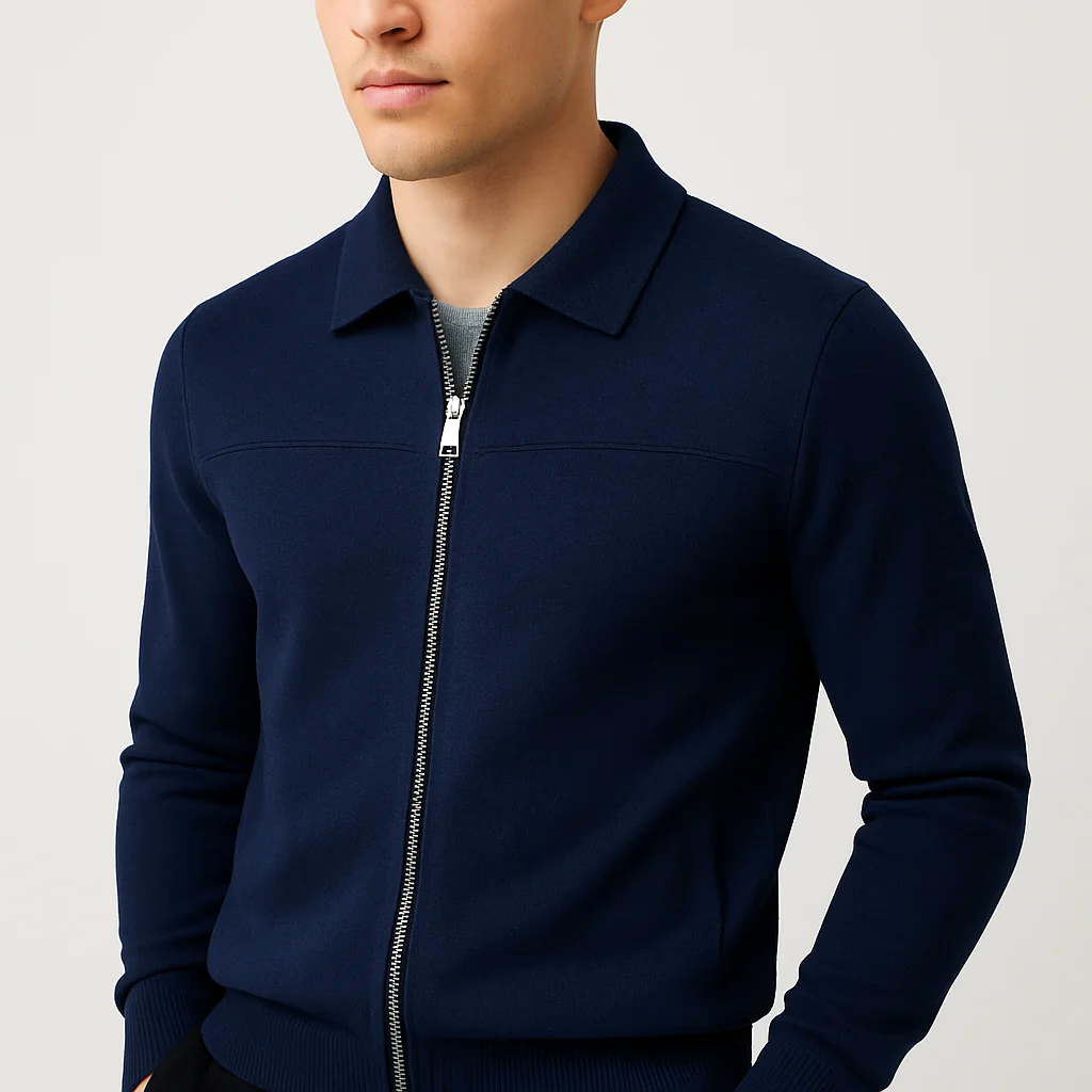 Langford Cotton Zip Bomber