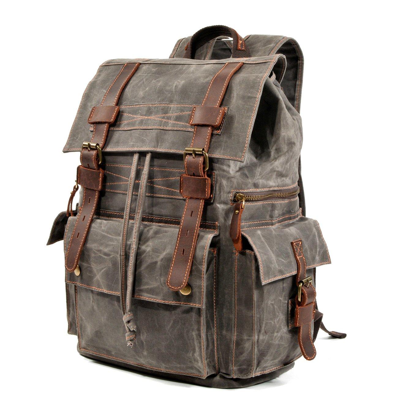 Brian - Canvas Large Capacity Backpack