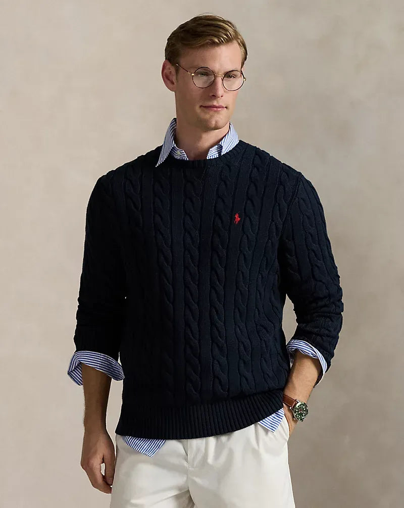 Save 60% Now on the Polo RL Knit Sweater!