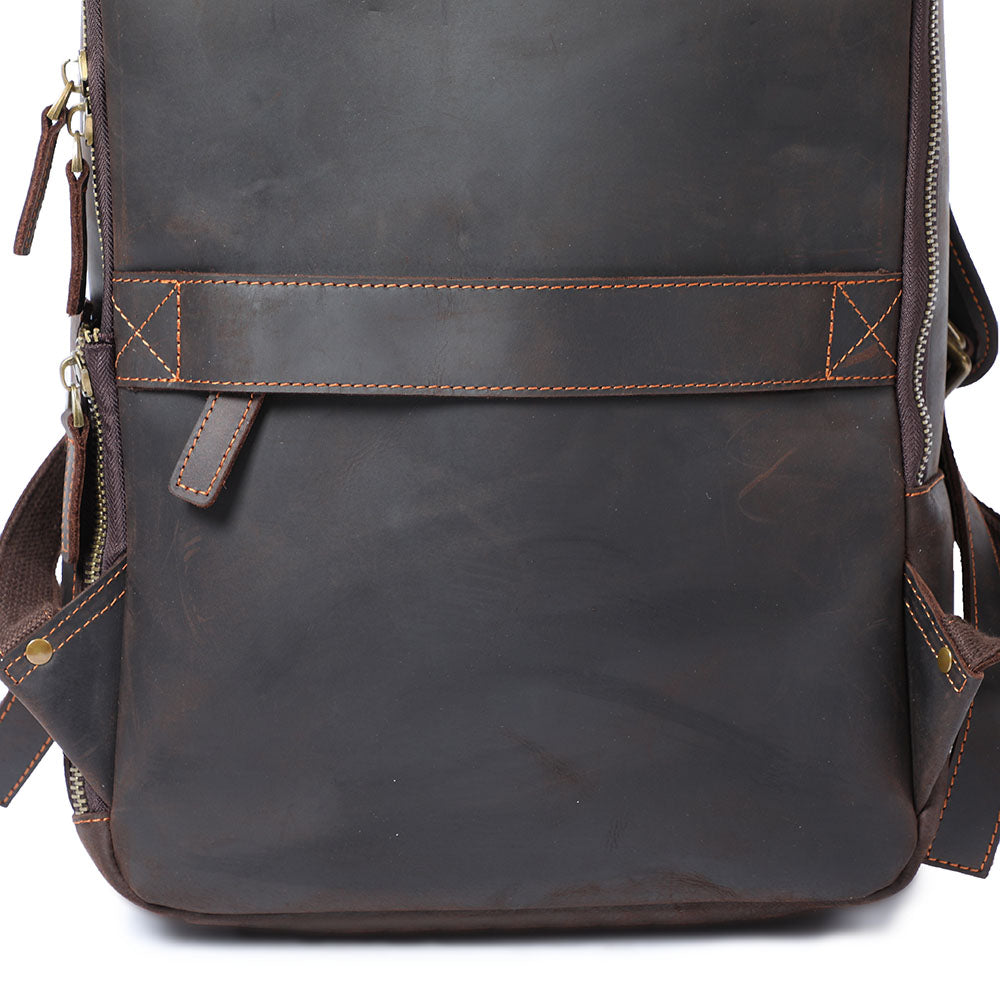 Andrew - Men’s Leather Laptop Rucksack