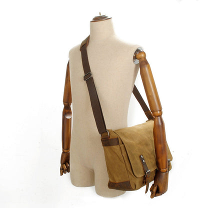 Joshua - Men’s Canvas Shoulder Messenger Bag