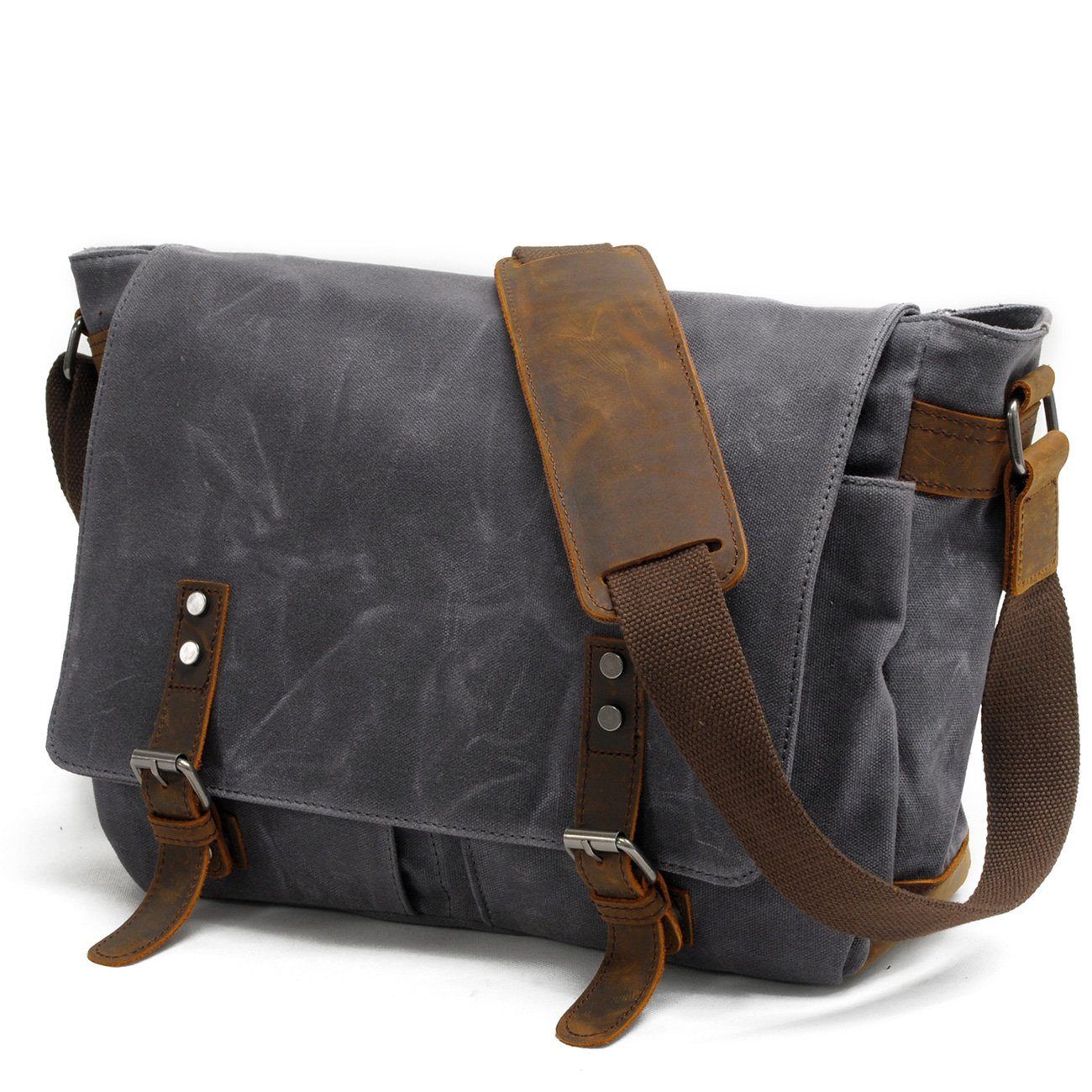 Joshua - Men’s Canvas Shoulder Messenger Bag
