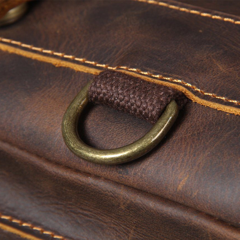 Jason - Premium Tan Leather Backpack